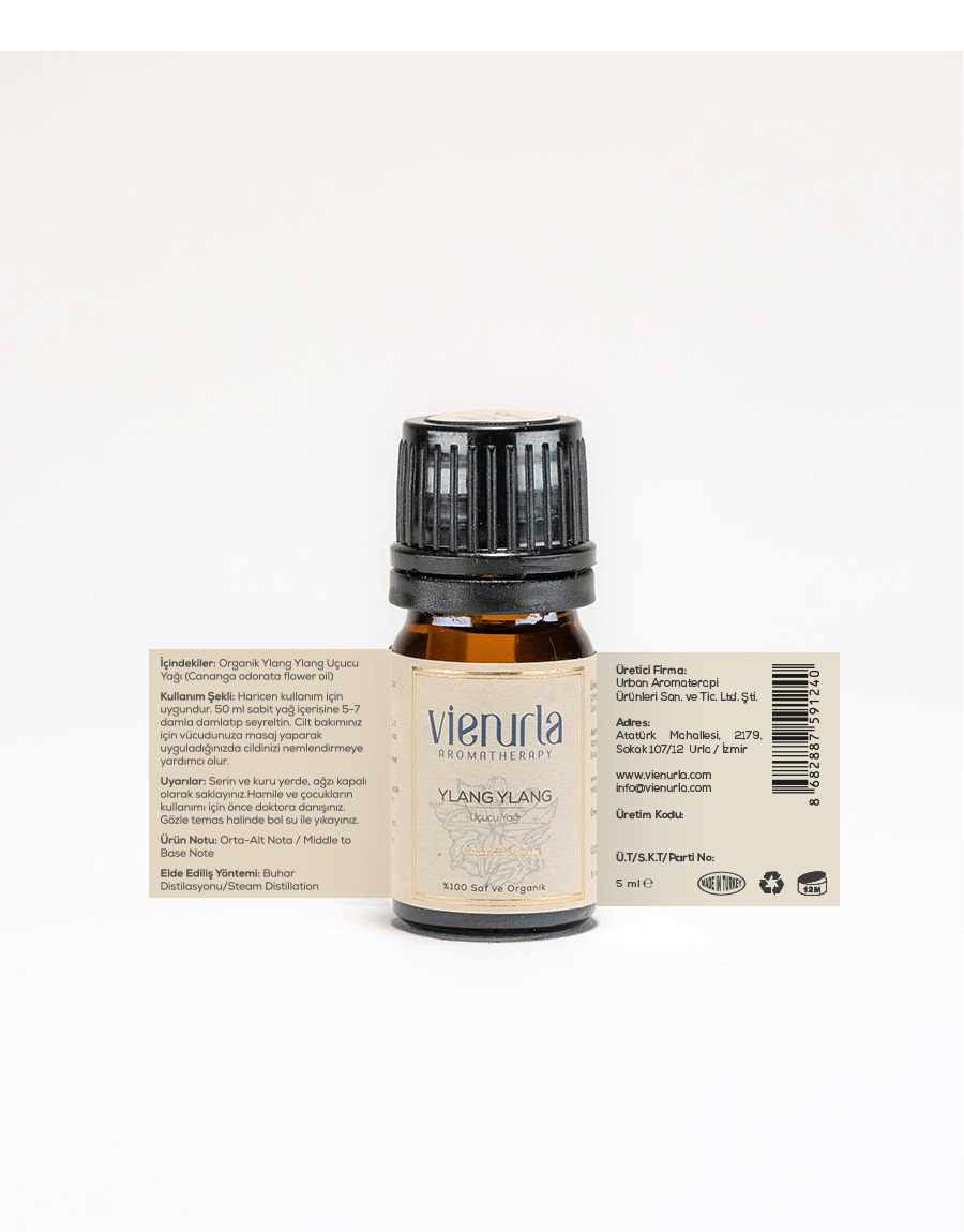 Organik Ylang Ylang Uçucu Yağı