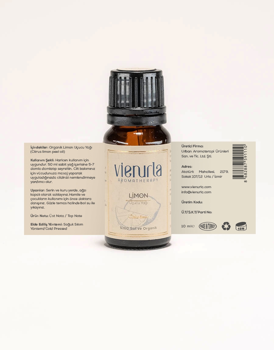 Organik Limon Uçucu Yağı