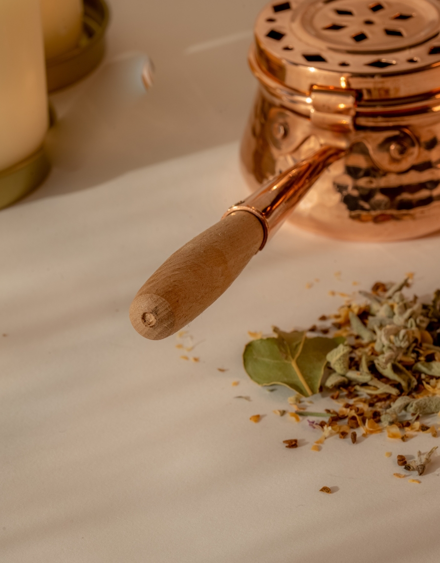 Bakır Tütsü Seti- MAIA